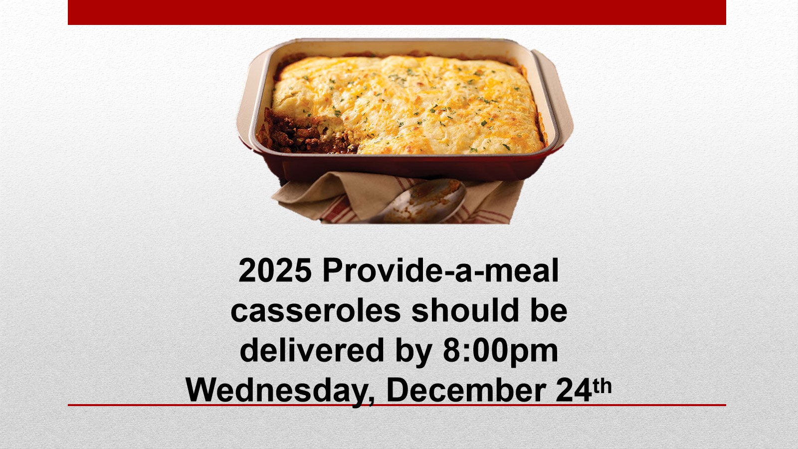 2025 Provide-a-meal  DEC