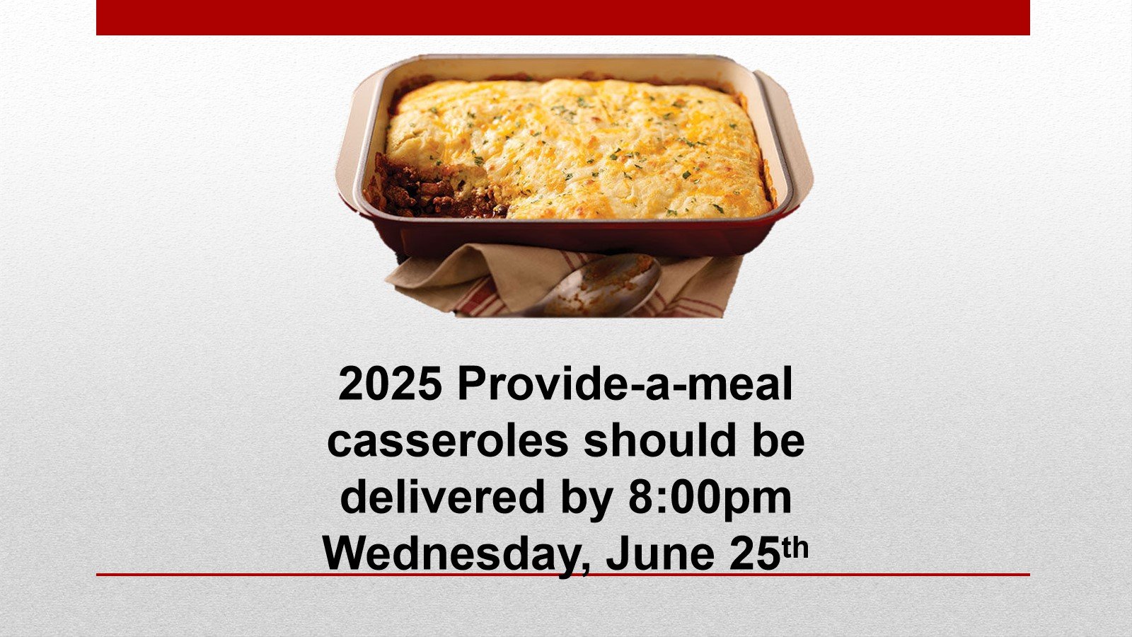 2025 Provide-a-meal  JUN