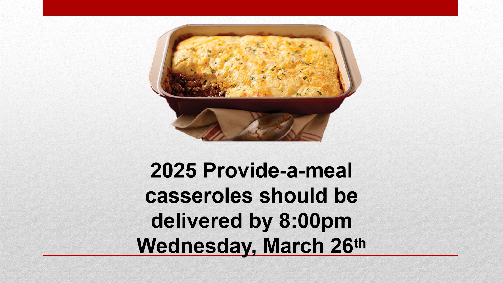 2025 Provide-a-meal  MAR