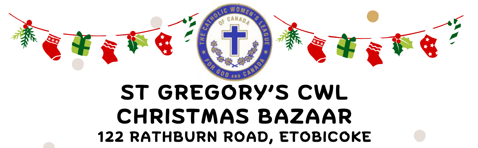 2024 CWL Christmas Bazaar banner