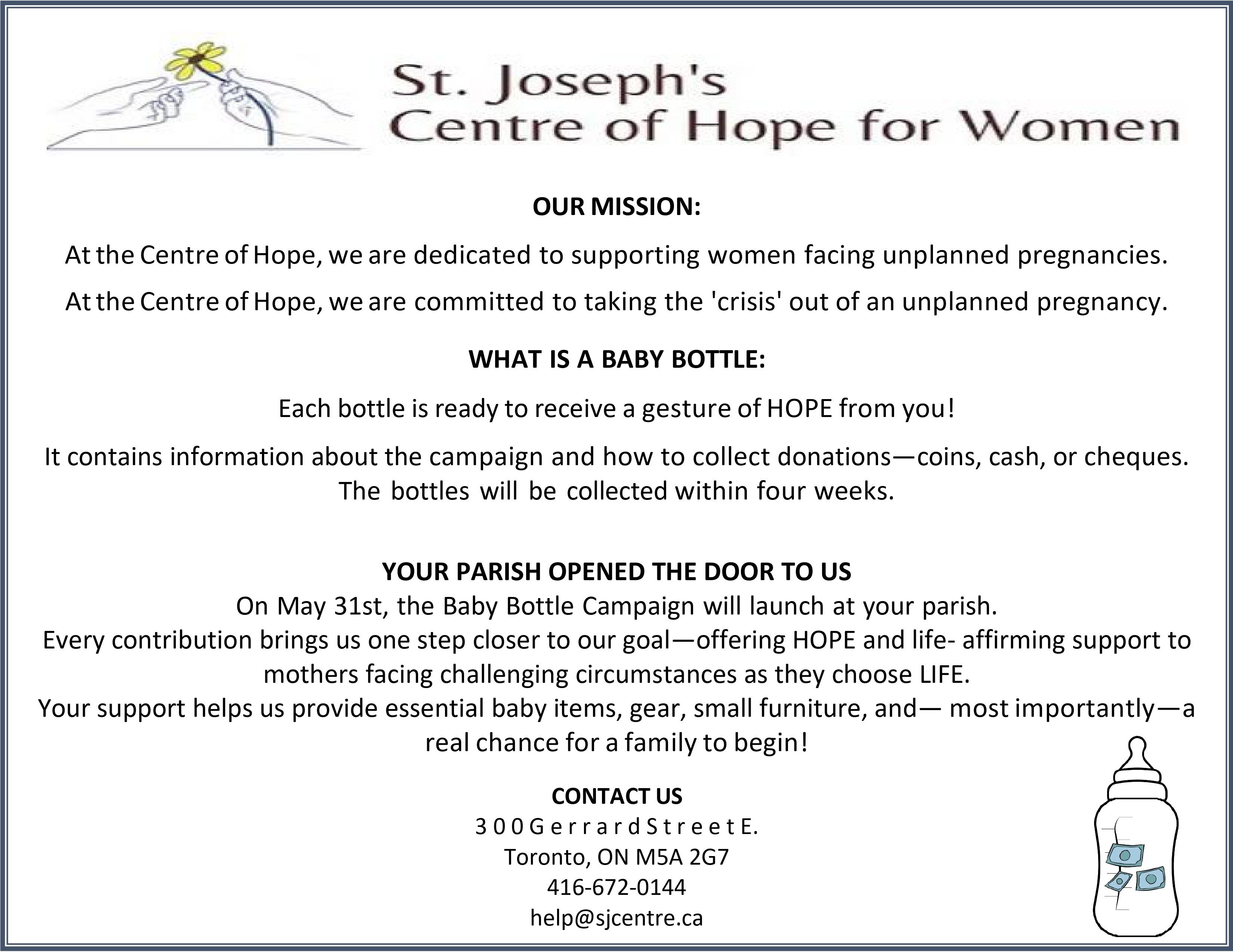 St. Joseph's Centre of Hope for Women